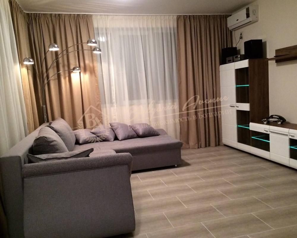 New, furnished 1-bedroom apartment 100m from the sea in Ravda