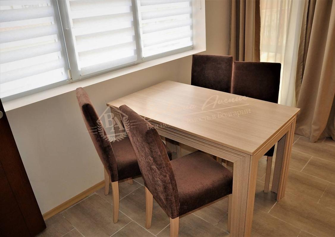 New, furnished 1-bedroom apartment 100m from the sea in Ravda