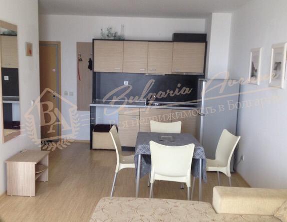 Furnished 1-Bedroom Apartment with Sea View by the Beach in Pomorie