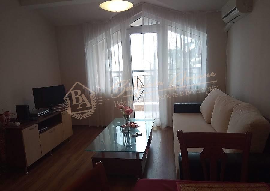 Panoramic, spacious 1-bedroom apartment with sea view in Varna