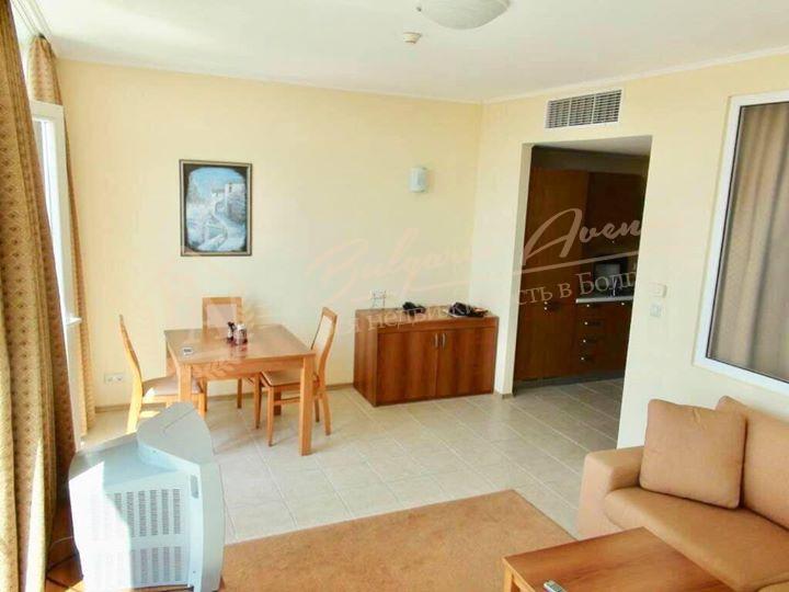 Two-Bedroom Apartment with Sea View on the First Line in Pomorie