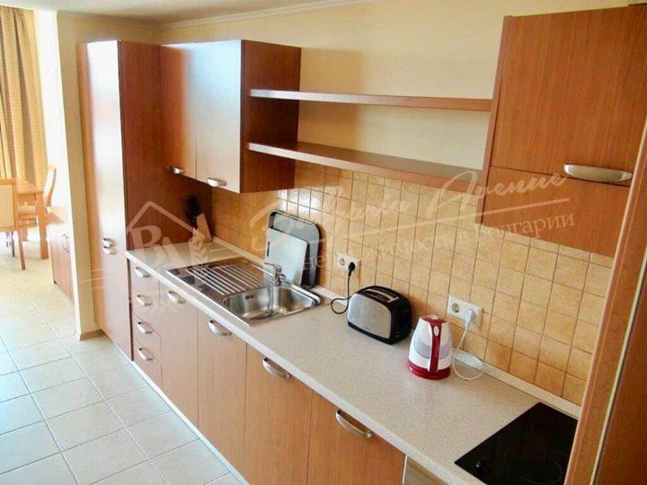 Two-Bedroom Apartment with Sea View on the First Line in Pomorie
