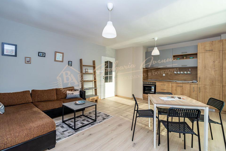 Bright, cosy apartment in a residential building with 1 bedroom and sea view in Varna