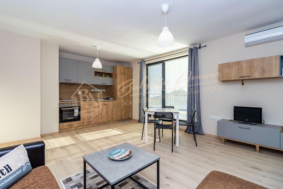 Bright, cosy apartment in a residential building with 1 bedroom and sea view in Varna