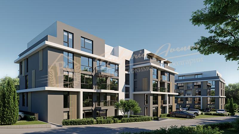 Apartments from the developer in a new residential building in Saint Constantine and Helena