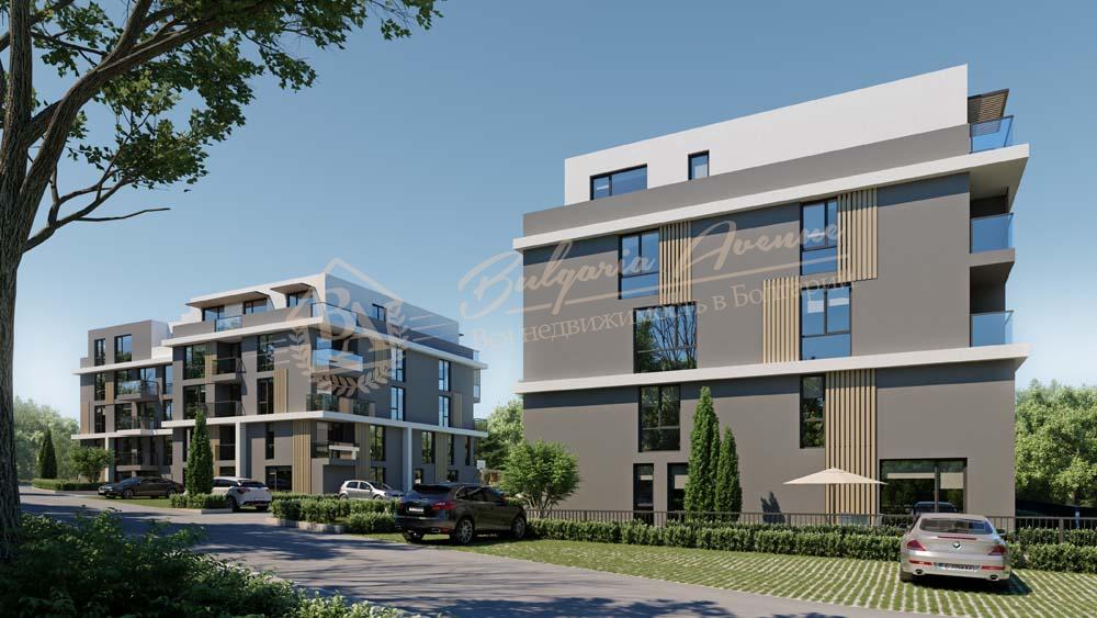 Apartments from the developer in a new residential building in Saint Constantine and Helena