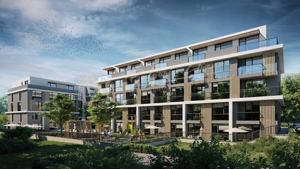 Apartments from the developer in a new residential building in Saint Constantine and Helena