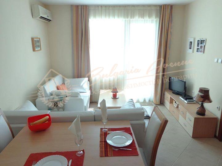 Three-Bedroom Apartment with Furniture in a Gated Complex, Sunny Beach