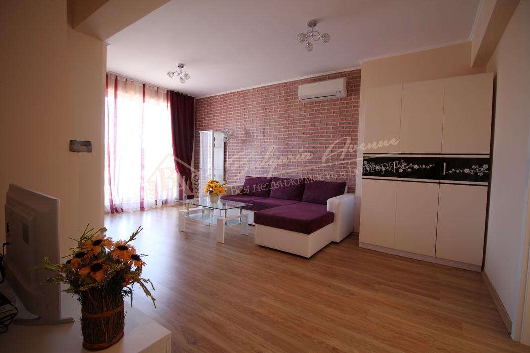 Elite apartment with designer furniture by the sea in Sunny Beach