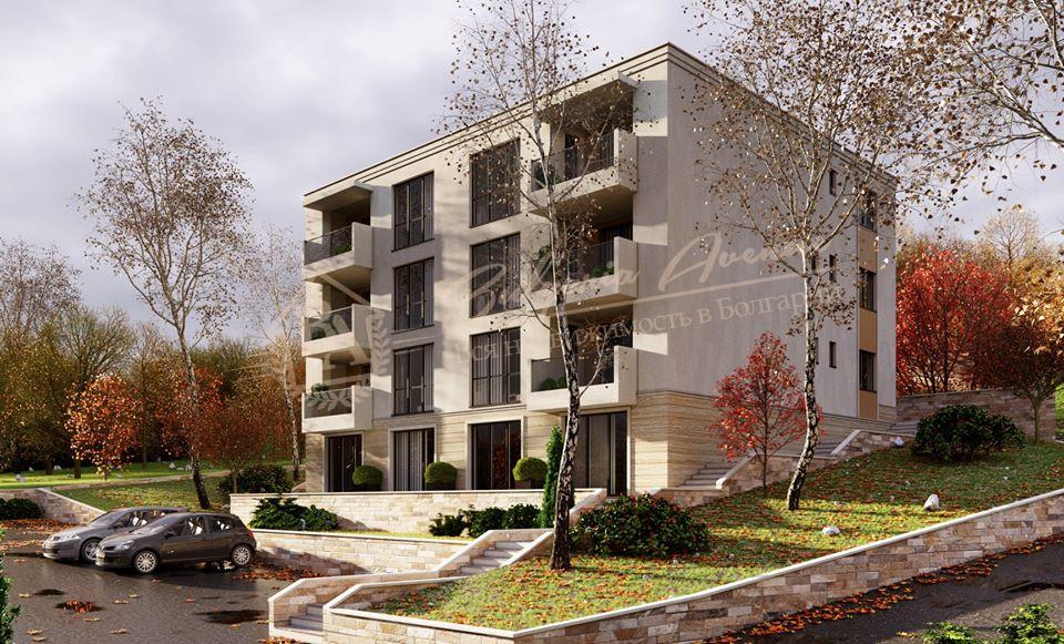Three-bedroom apartment in a residential building with sea panorama in Varna