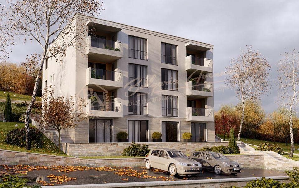 Three-bedroom apartment in a residential building with sea panorama in Varna