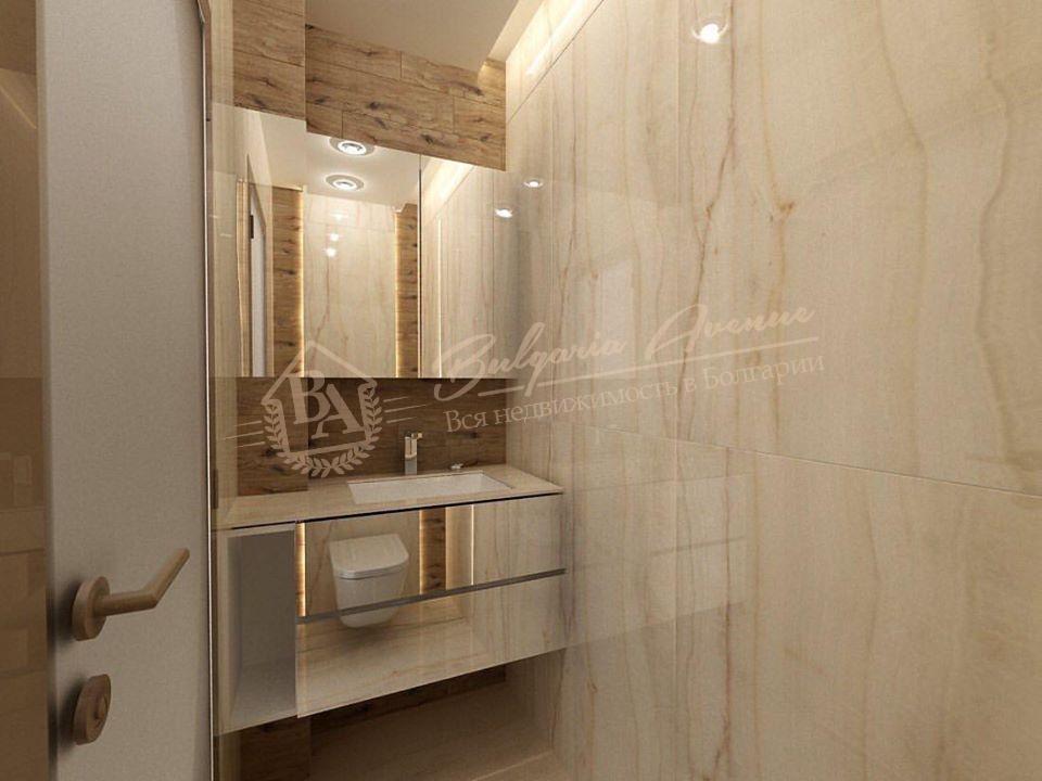 Three-bedroom elite apartment, designer furniture, sea view, Varna