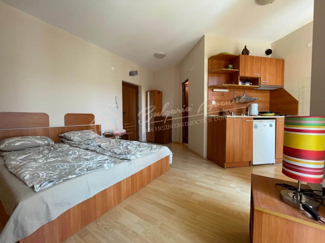 Studio in the "Amadeus 11" complex, Sunny Beach. 600 m from the beach