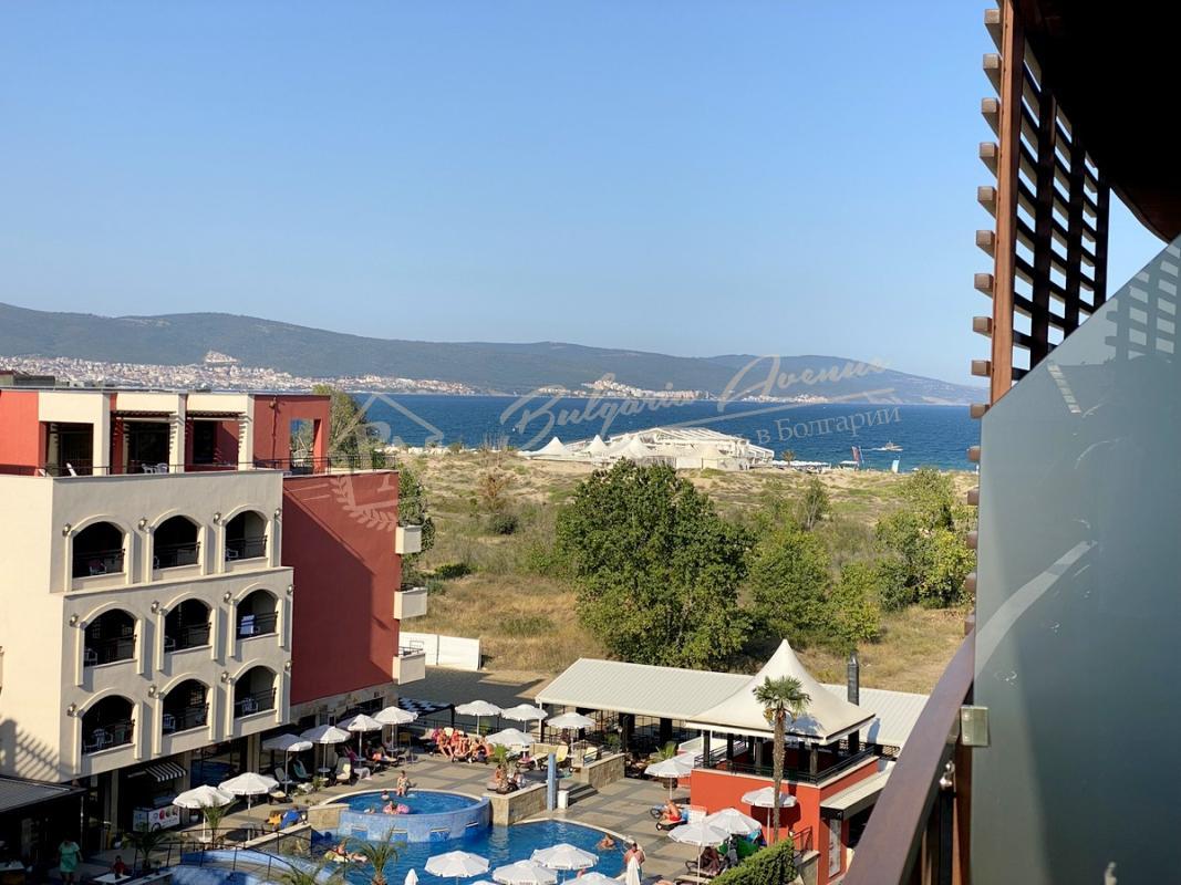 Two-Bedroom Apartment on the First Line from the Sea in the Galeon Residence & Spa Complex, Sunny Beach. Distance to the Sea - 100 Metres