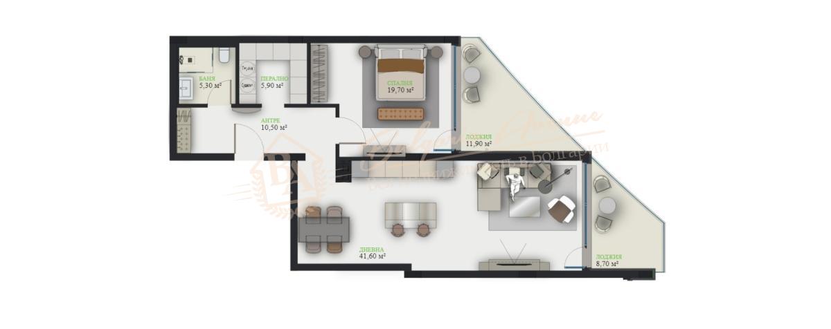 Two-Bedroom Apartment with Stunning Panoramic Sea View - Saint Constantine and Helena