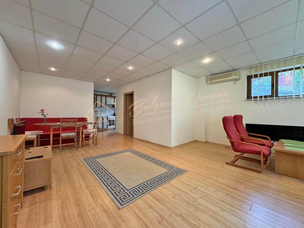Furnished 1-bedroom apartment on the ground floor in the Messambria Fort complex, Elenite