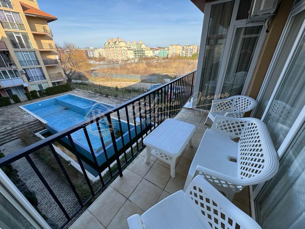 Меблированный апартамент с 1 спальней в комплексе Sunny View South, Солнечный берег