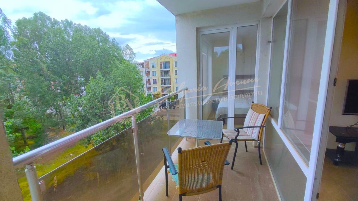 Centre of Sunny Beach - two-bedroom apartment in Sunny Garden complex