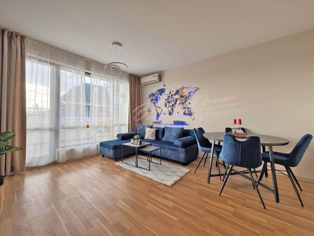 Двухкомнатный апартамент в комплексе Diamond Bay, Солнечный берег