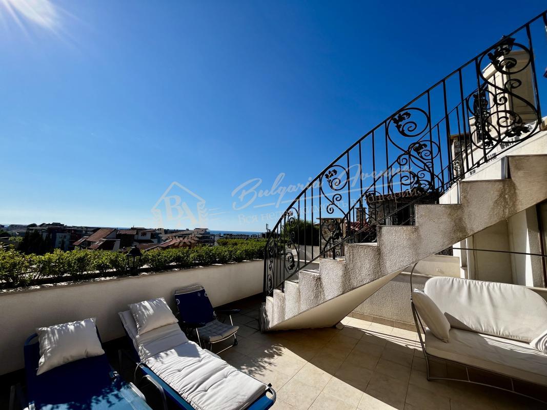 Luxury Maisonette with Terrace and Panoramic Sea View in the Artur Complex, Sveti Vlas