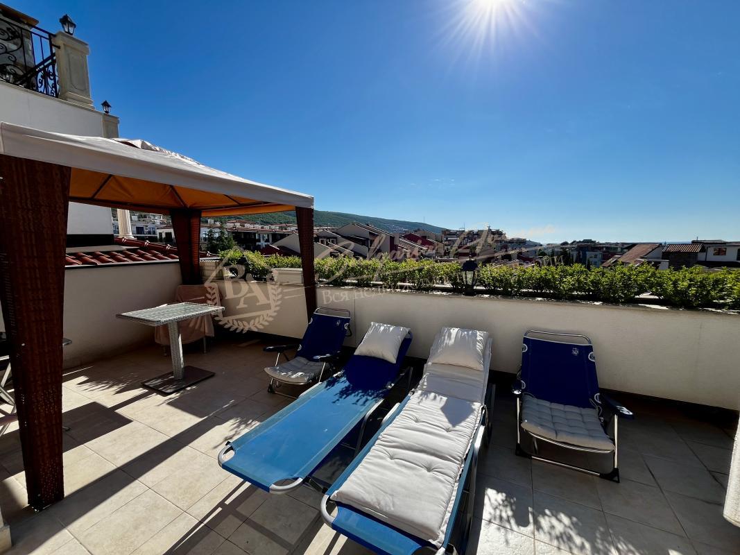 Luxury Maisonette with Terrace and Panoramic Sea View in the Artur Complex, Sveti Vlas