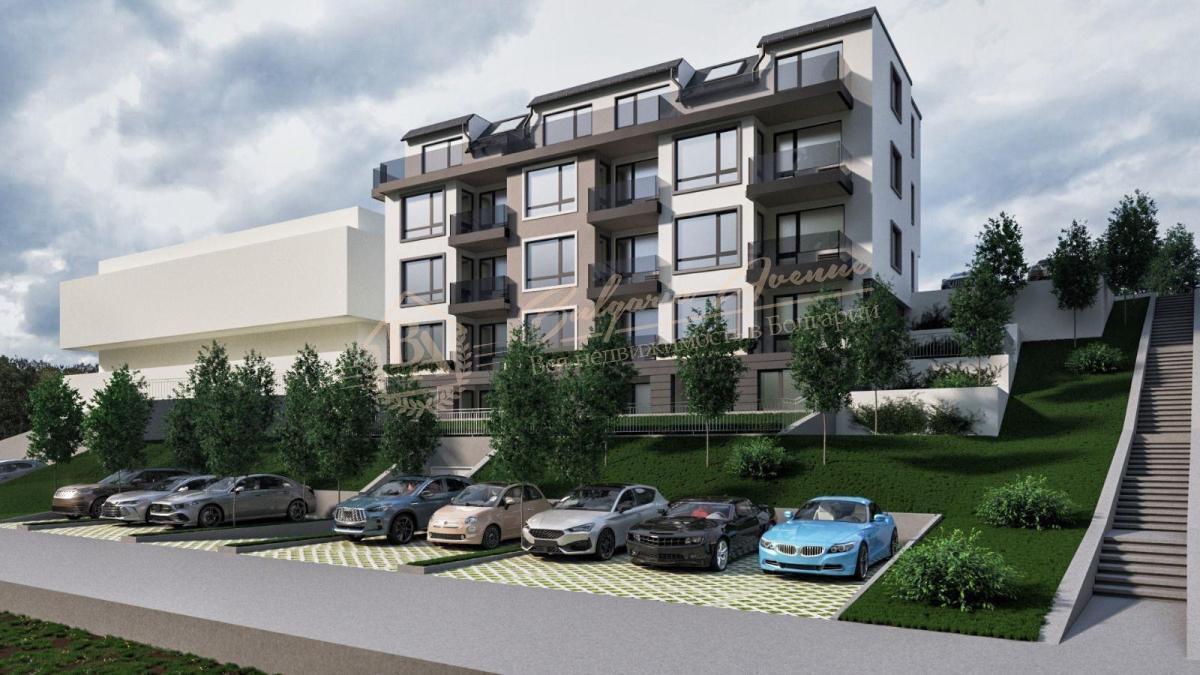 New two-bedroom apartment at construction stage in the city of Varna. Panoramic sea view!