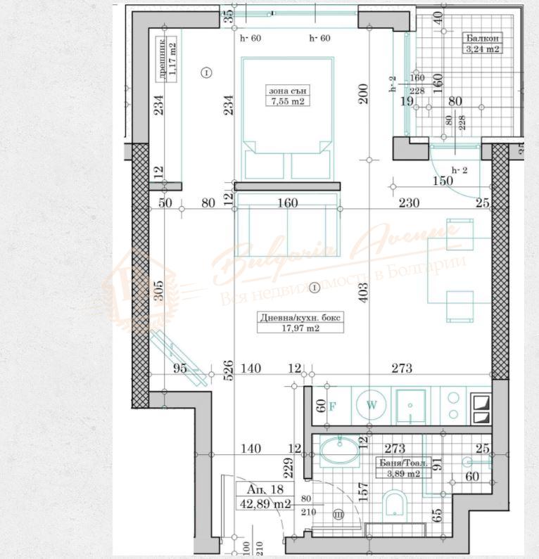 Sale of an apartment at the construction stage in a new residential building in the city of Varna