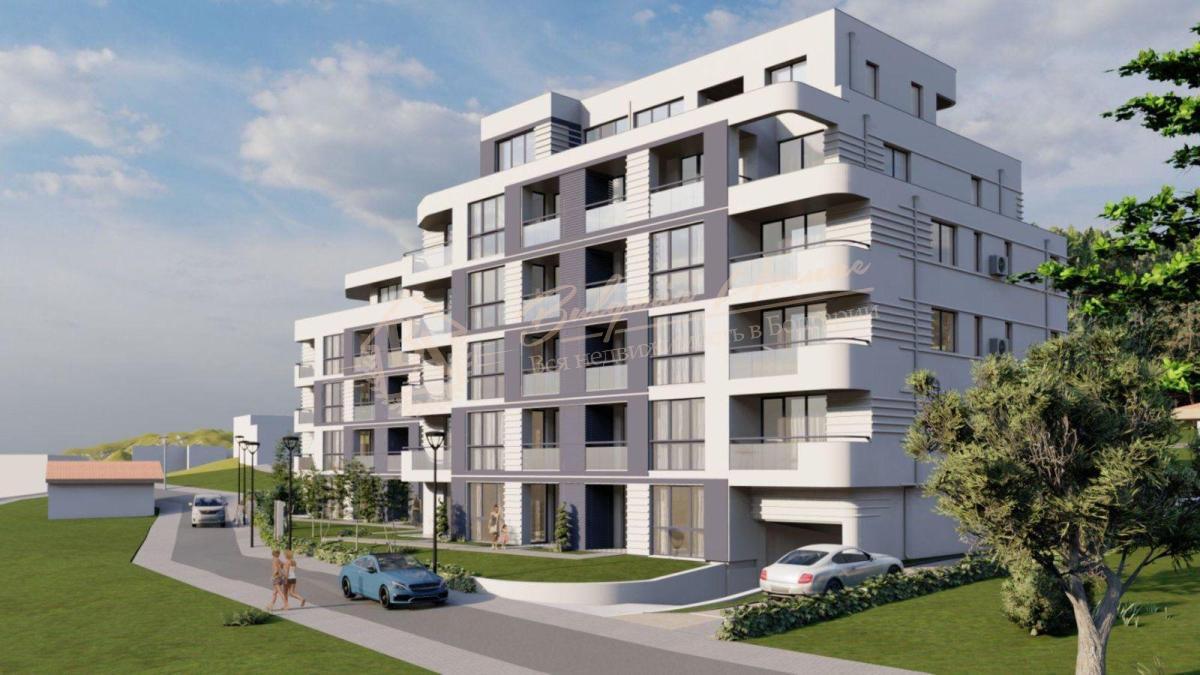 Three-bedroom apartment in a new residential complex in Varna - at the construction stage