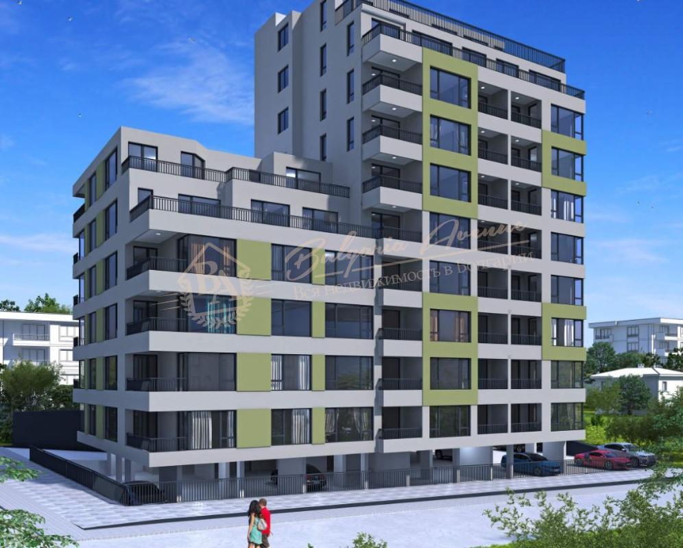 Two-bedroom apartment in the city of Varna. New building. Instalment plan available!
