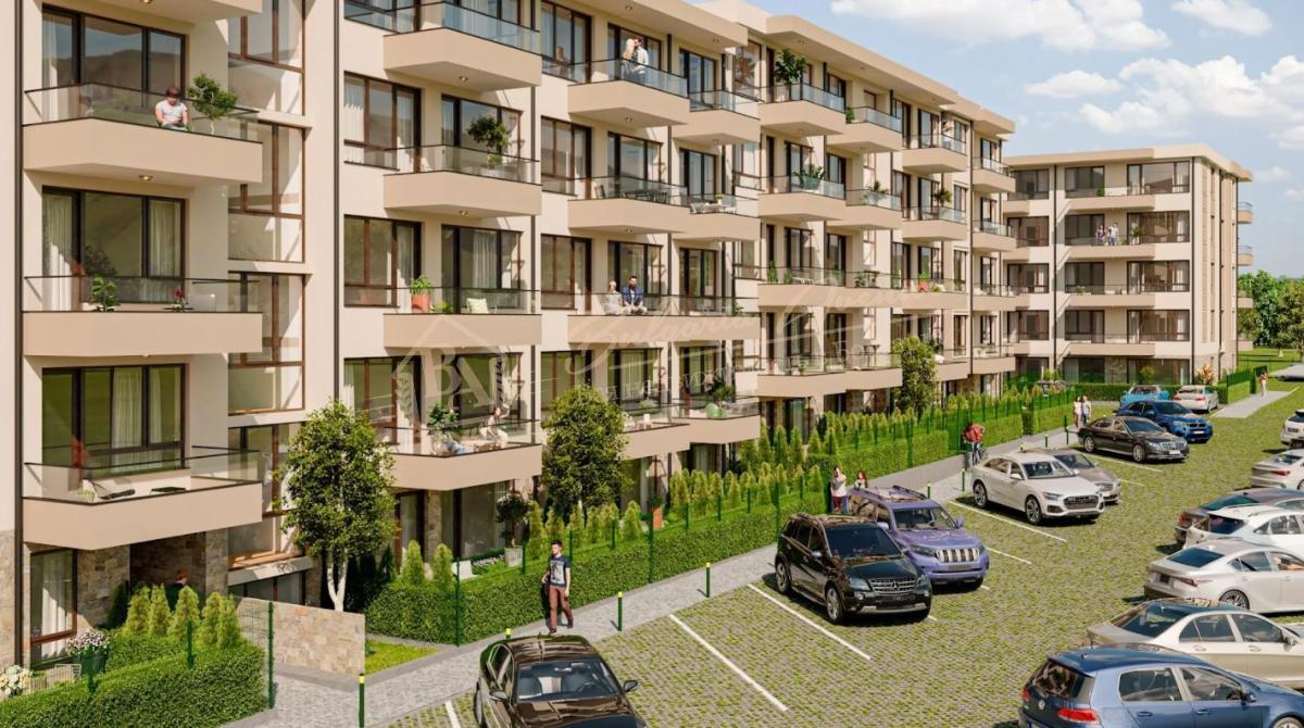 Двухкомнатный апартамент у моря в новом комплексе в Сарафово
