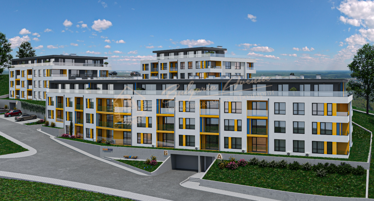 Two-Bedroom Apartment in a New Complex Under Construction in Varna. Sea and Mountain Views!