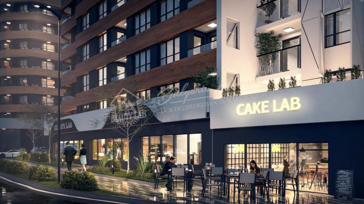 Studio in a new residential complex with full infrastructure in a modern residential quarter in Burgas
