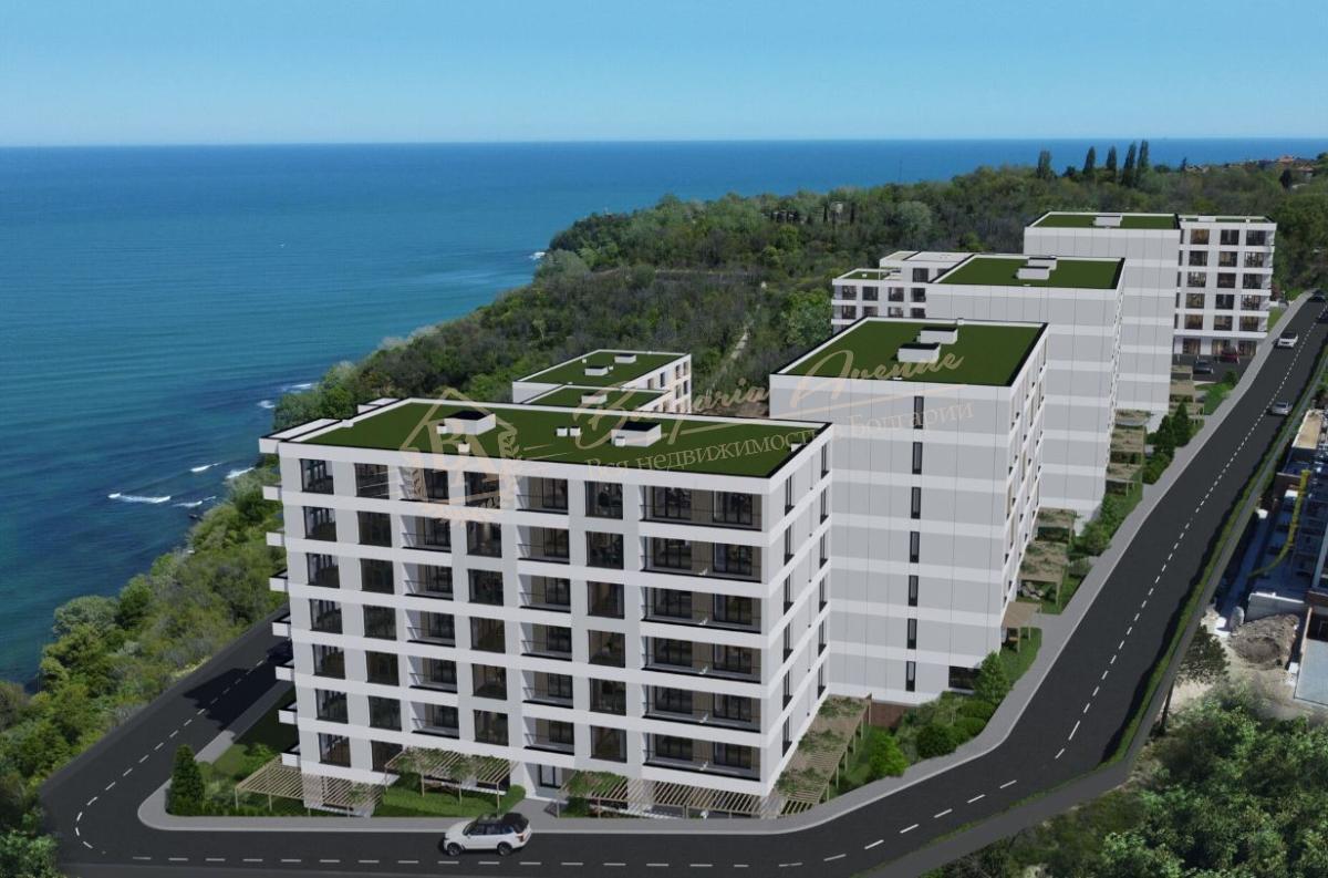 Large studio at construction stage in Varna, Galata - instalment plan