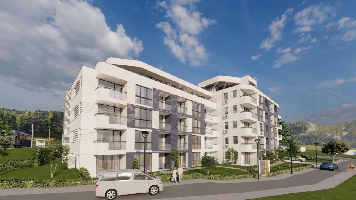 Two-bedroom apartment with courtyard in a new residential complex under construction in the Vinitsa quarter of Varna. Instalment plan!