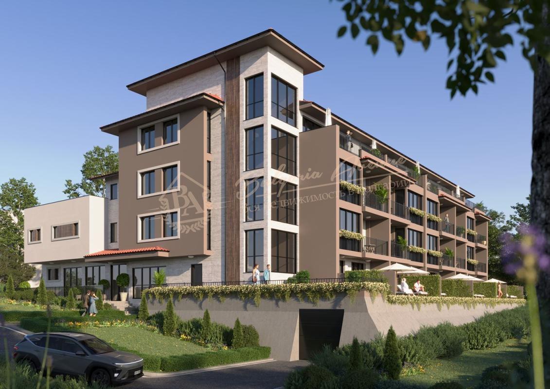Two-bedroom apartment of large area near Sunny Beach - instalment plan, cosy complex