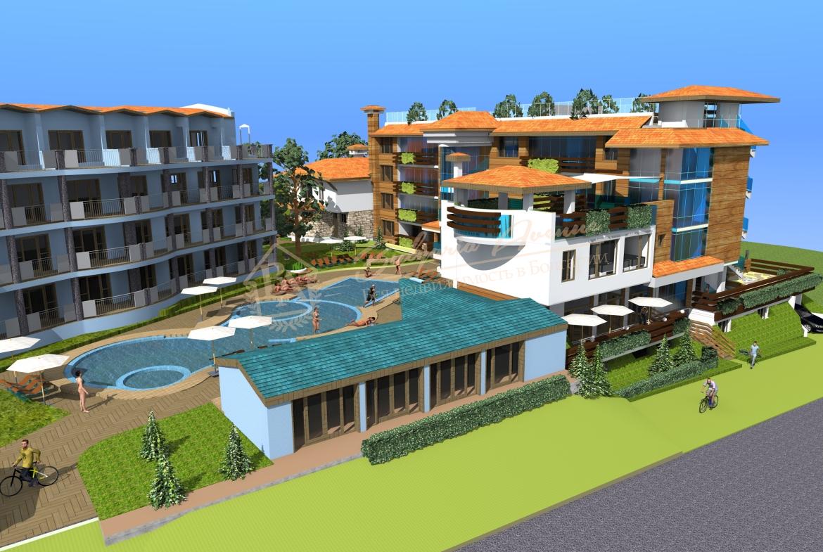 Two-Bedroom Apartment with Luxurious Layout in a New-Build Complex near Sunny Beach Resort