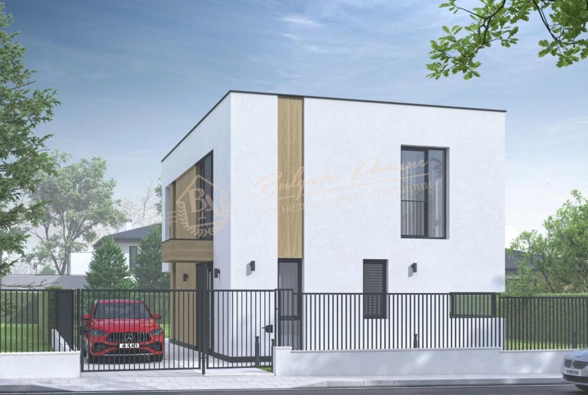 Двухэтажный дом в современном коттеджном посёлке всего в 20 минутах от Варны