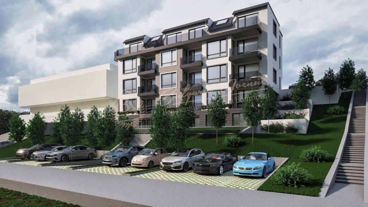 Two-bedroom apartment with sea view in Varna, Briz district