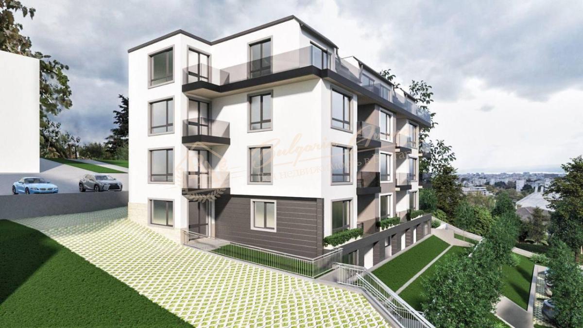 Two-bedroom apartment with sea view in Varna, Briz district