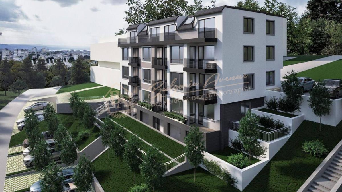Two-bedroom apartment with sea view in Varna, Briz district