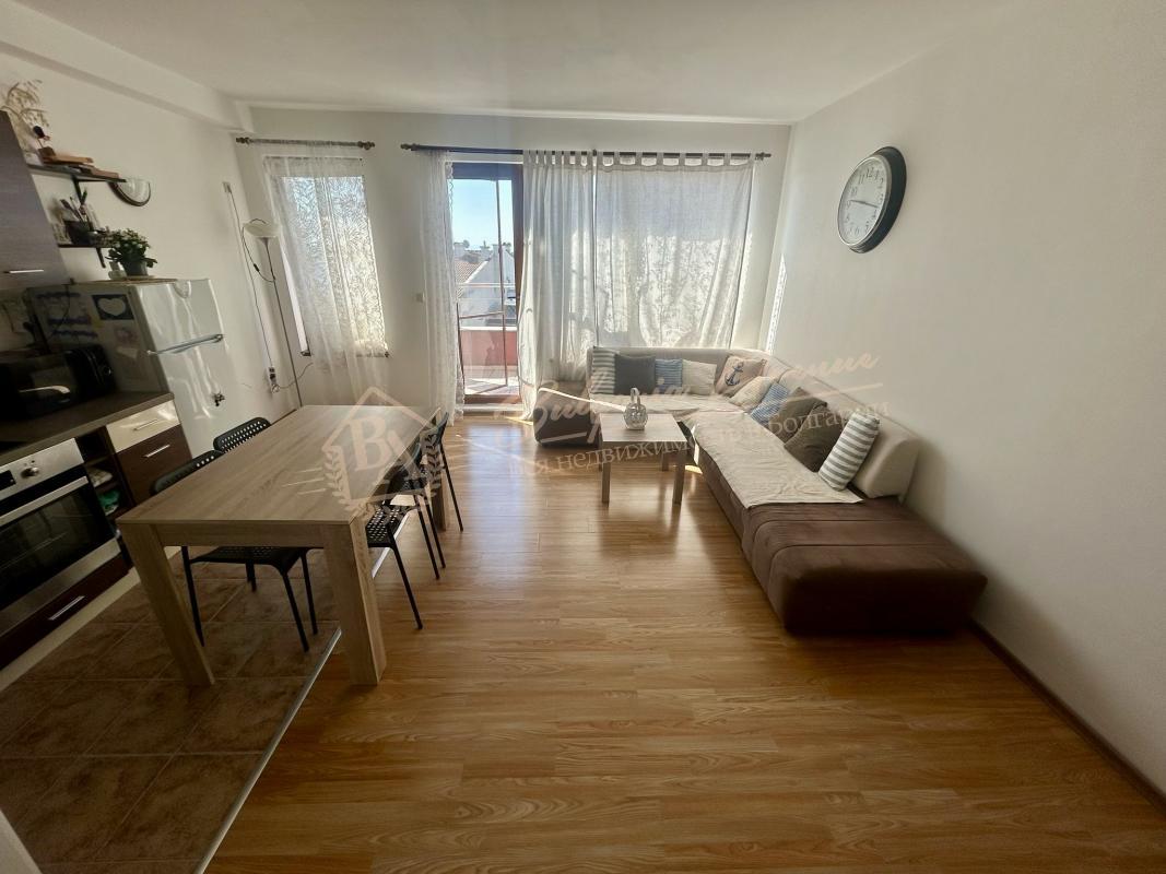 Spacious two-bedroom apartment with partial sea view in Sarafovo, Burgas